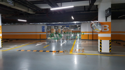 银滩雅苑 墨竹工卡环氧自流平地坪