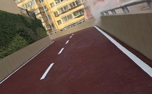 墨竹工卡彩色路面